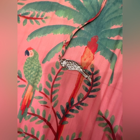 NWOT Rachel Zoe Wide Leg Silk Print Pants | Size small - Picture 8 of 10